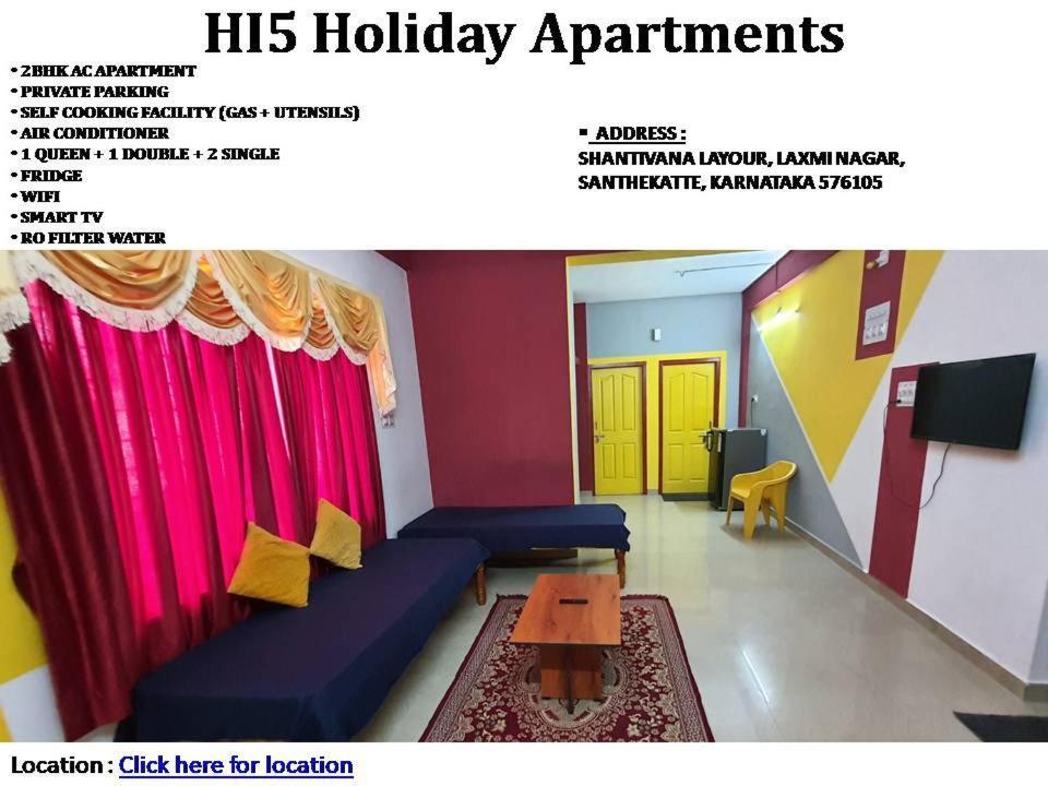 Hi5 Holiday Apartments Udupi Exterior foto